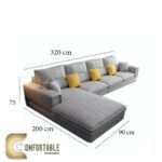 ركنة خشب زان  أحمر لغرف المعيشة - Image 2