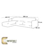 ركنة حرف L اسبشيال من خشب الزان – Special L Shape Sofa Beech Wood - Image 2