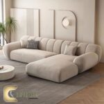 ركنة خشب زان أحمر مودرن