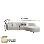 ركنة خشب عصرية مصنعة من الزان - Image 2