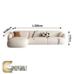 ركنة خشب زان مميزة على شكل L - Image 2