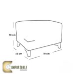 ركنه خشب زان مودرن _ L Shape corner Sofa Beech Wood - Image 3