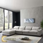 ركنه خشب زان مودرن _ L Shape corner Sofa Beech Wood modern