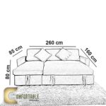 ركنة حرف L سرير وسحارة  من خشب الزان - Image 2