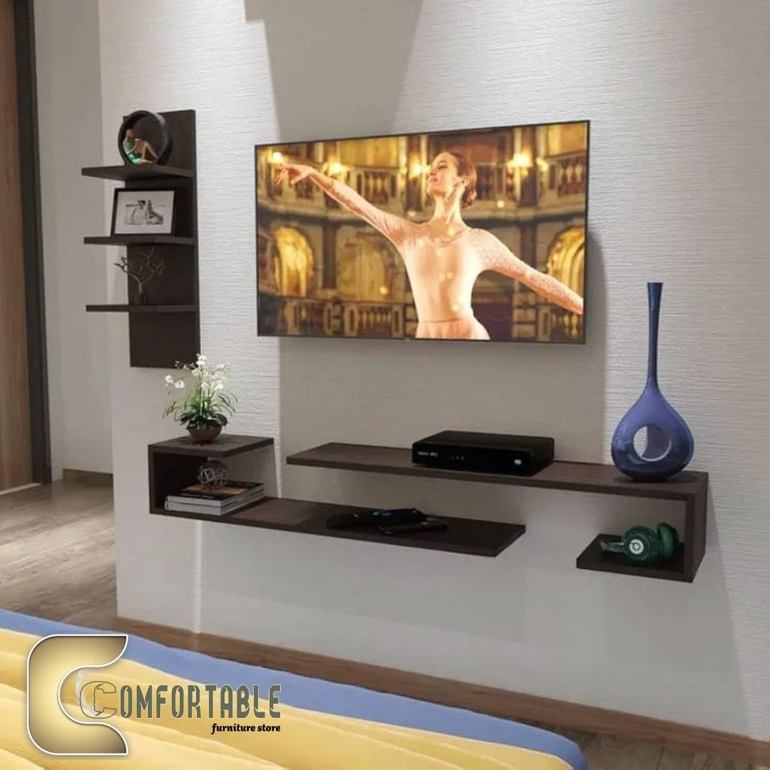 38 وحدة تليفزيون معلقة مع ستاند جانبي (HT-09) - Image 1