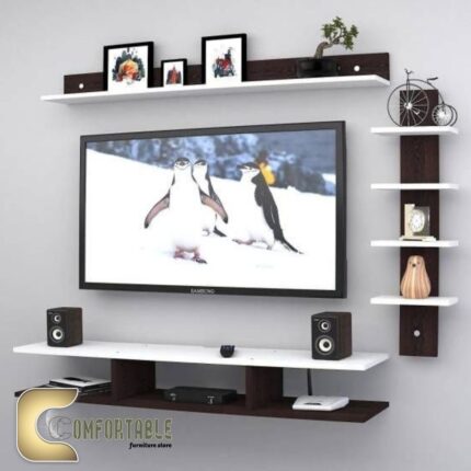 وحدة تليفزيون معلقة مع ستاند جانبي (HT-12)