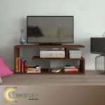 Brown TV stand