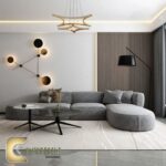 ركنة خشب زان  أحمر شكل (L) (RKL36)