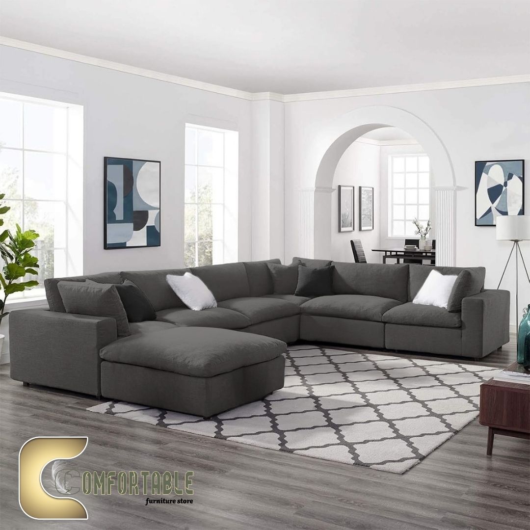 234 ركنة خشب زان أحمر شكل (U) (RKU50) - Image 1