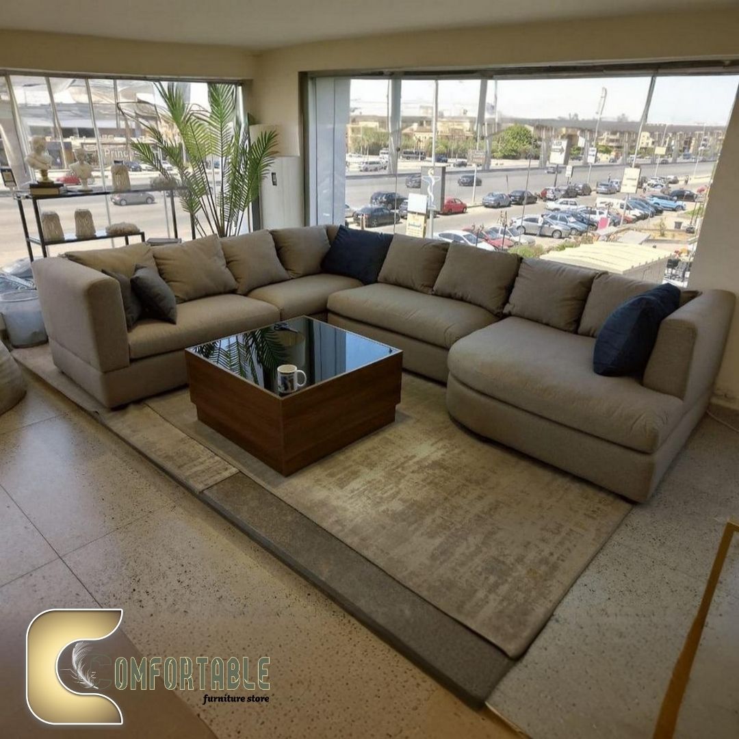 239 ركنة خشب زان أحمر شكل (U) (RKU48) - Image 1