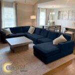 ركنة خشب زان  أحمر شكل (L) (RKU47)