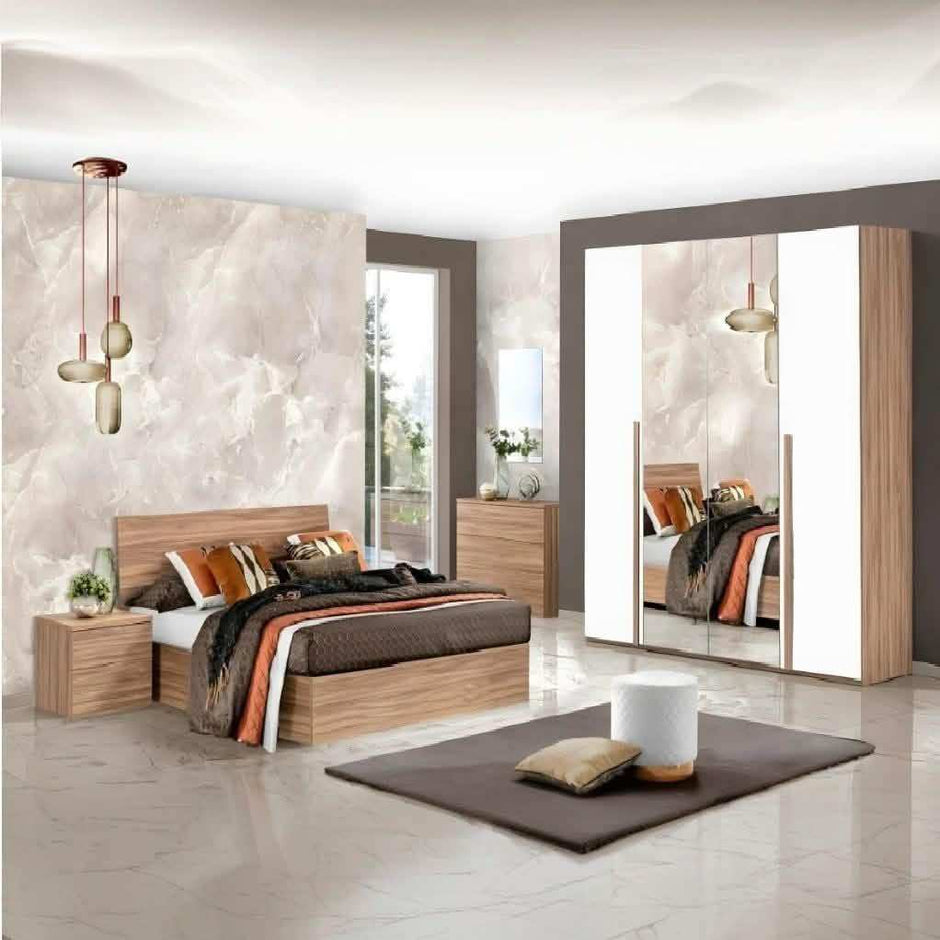 IMG-20250319-WA0004-Copy_2.jpg غرفة نوم كاملة، خشب ام دي اف - 5 قطع - الصورة 1