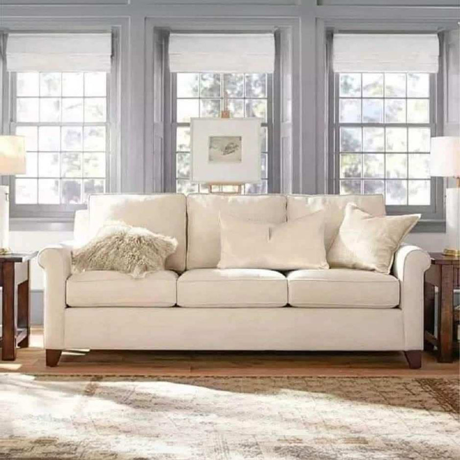 كنبة خشب زان أحمر، 210*70*95 سم